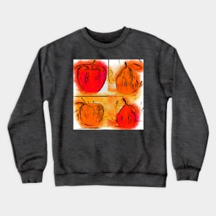 Four Corners Of Apples And Pears Crewneck Sweatshirt